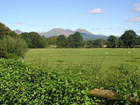 view of mountains from Bodawen